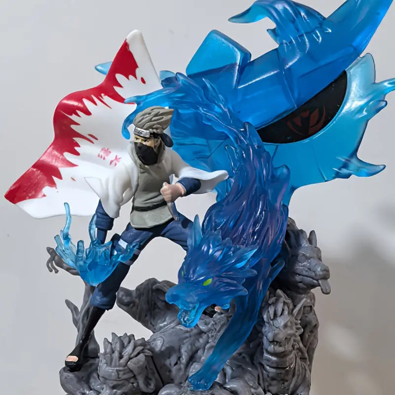 ⚡ Figurine Guerrier du Tonnerre – Esprit du Loup Bleu