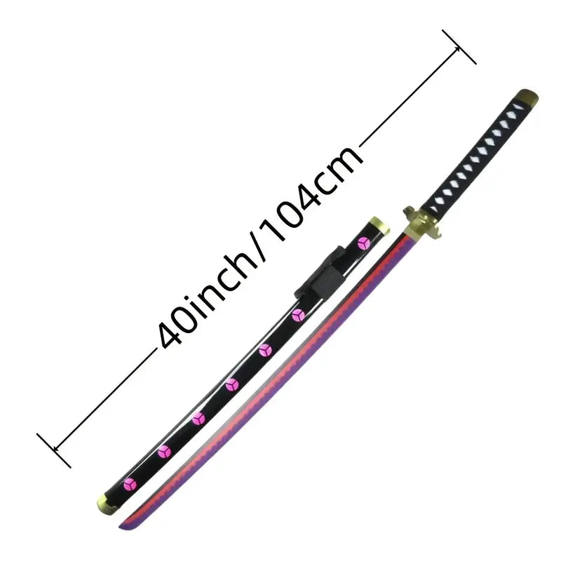 ⚔️ Katana Nipposan – Lame d’Ombre Pourpre