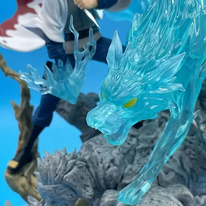 ⚡ Figurine Guerrier du Tonnerre – Esprit du Loup Bleu