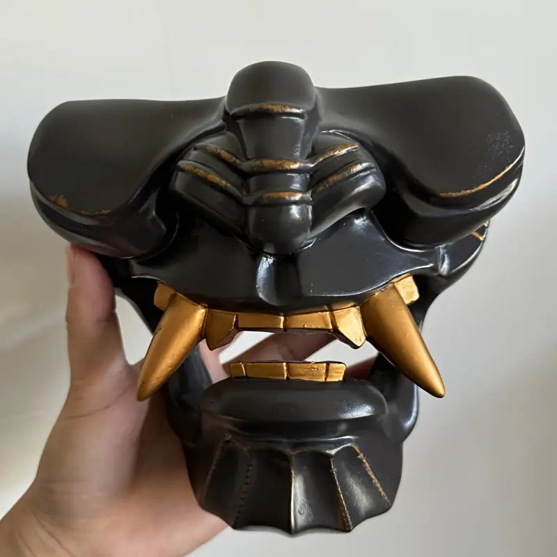 🐲 Support Katana Oni – Masque du Démon Gardien