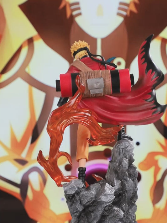 🔥 Figurine Guerrier du Feu – Édition Chakra Énergétique